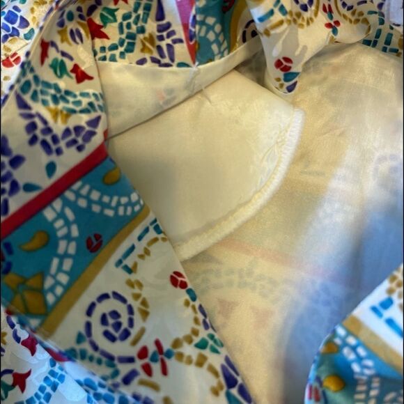 3/$25 ADRIANNA PAPELL Vintage Silk Long Sleeves Blazer.Size 8 - Picture 12 of 15